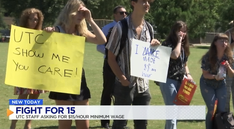UTC faculty, staff demand higher wages from administration